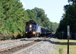 RNCX 1810 leads train P075-07 at the CSX S 165 milepost